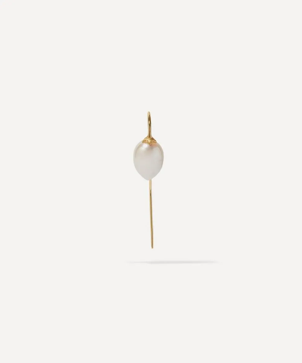 Annoushka Earrings|Earrings^18ct Gold Pearl French Single Hook Earring