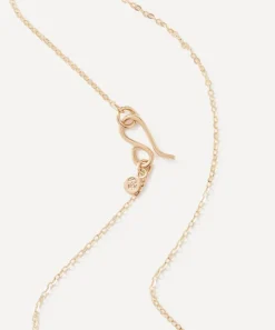 Rachel Quinn Necklaces|Necklaces^14ct Gold Petite Storm Cloud Pearl and White Topaz Pendant Necklace