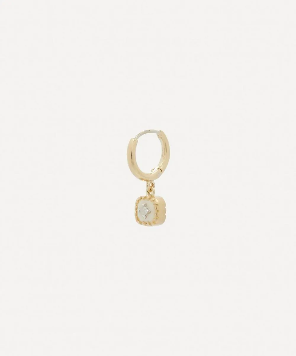 Pascale Monvoisin Earrings|Earrings^9ct Gold Pierrot Hoop Earring