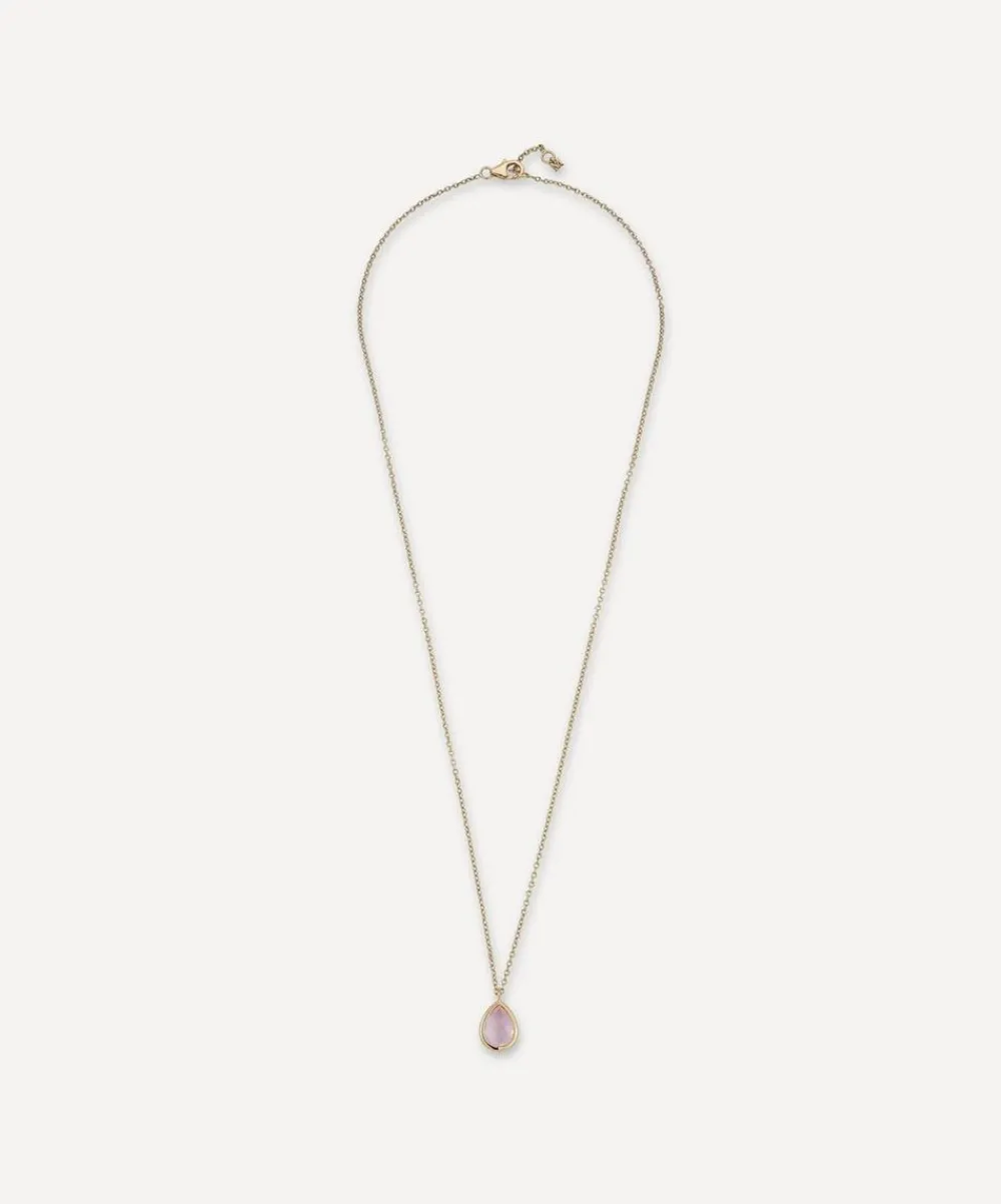 Mateo Necklaces|Necklaces^14ct Gold Pink Topaz Pendant Necklace
