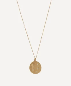 Brooke Gregson Necklaces|Necklaces^14ct Gold Pisces Astrology Diamond Necklace