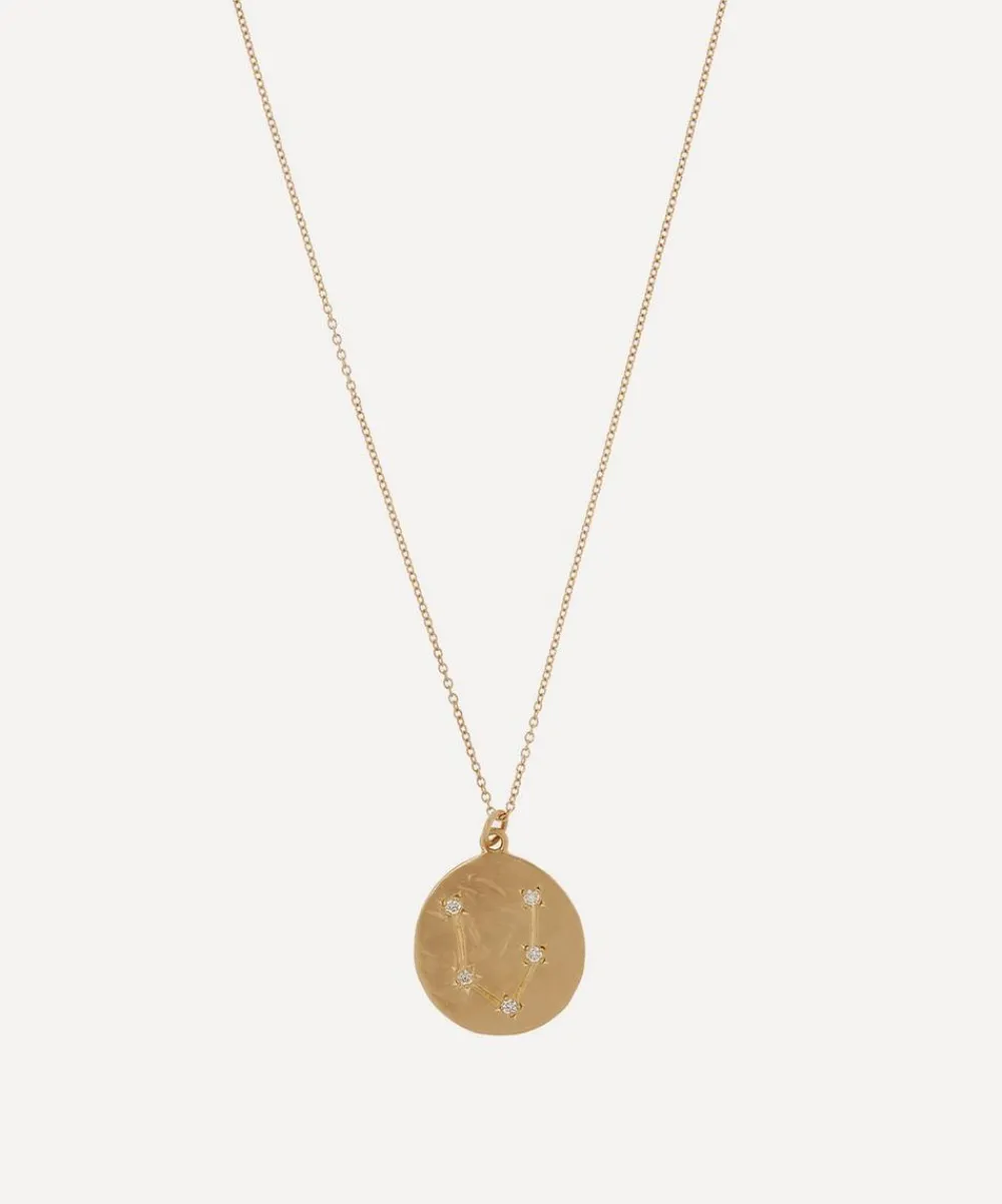 Brooke Gregson Necklaces|Necklaces^14ct Gold Pisces Astrology Diamond Necklace