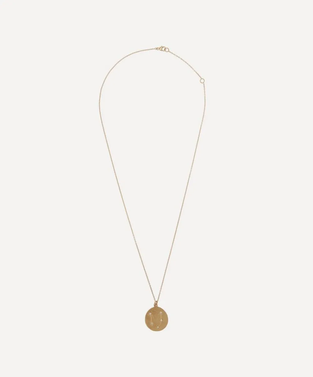 Brooke Gregson Necklaces|Necklaces^14ct Gold Pisces Astrology Diamond Necklace