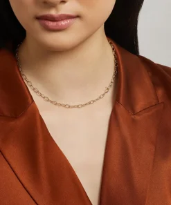 Liberty Necklaces|Necklaces^9ct Gold Plain Link Chain Necklace