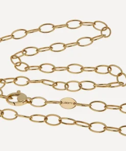 Liberty Necklaces|Necklaces^9ct Gold Plain Link Chain Necklace