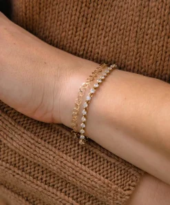 Dinny Hall Bracelets^9ct Gold Planished Bracelet