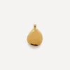Monica Vinader Charms & Pendants^18ct Gold Plated Vermeil Silver Deia Pebble Locket Pendant