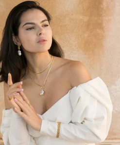 Monica Vinader Bracelets^18ct Gold Plated Vermeil Silver Heirloom Chain Bracelet