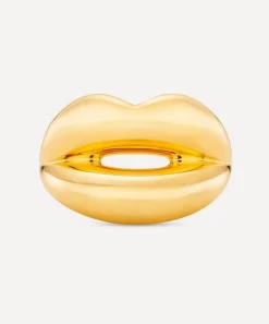 Solange Azagury-Partridge Rings^18ct Gold Plated Vermeil Silver Hotlips Ring