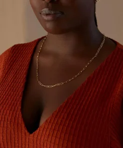 Monica Vinader Necklaces^18ct Gold Plated Vermeil Silver 24