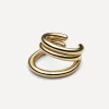 Otiumberg Earrings^14ct Gold Plated Vermeil Silver Concero Ear Cuff