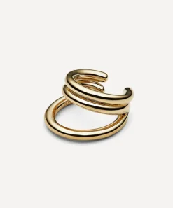 Otiumberg Earrings^14ct Gold Plated Vermeil Silver Concero Ear Cuff