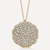Astley Clarke Charms & Pendants|Necklaces^14ct Gold Plated Vermeil Silver Asteri Large Diamond Locket Necklace