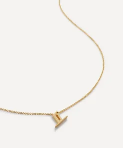 Monica Vinader Necklaces^18ct Gold Plated Vermeil Sterling Silver Y Initial Alphabet Necklace