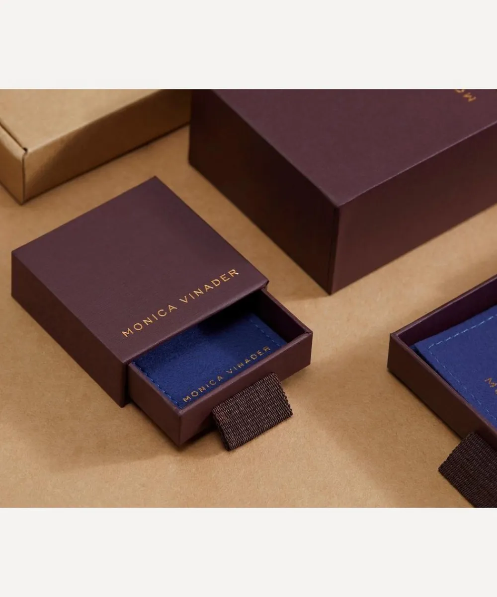 Monica Vinader Necklaces^18ct Gold Plated Vermeil Sterling Silver P Initial Alphabet Necklace