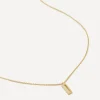 Monica Vinader Necklaces^18ct Gold Plated Vermeil Sterling Silver I Initial Alphabet Necklace
