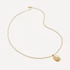 Monica Vinader Necklaces^18ct Gold Plated Vermeil Sterling Silver ID Mini Locket Necklace