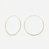 Dinny Hall Earrings^9ct Gold Queenie Hoop Earrings