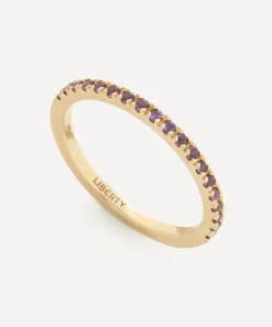 Liberty Rings|Rings^9ct Gold Rainbow Amethyst Ring