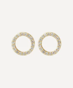 Liberty Earrings|Earrings^9ct Gold Rainbow Diamond Stud Earrings