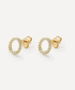 Liberty Earrings|Earrings^9ct Gold Rainbow Diamond Stud Earrings