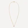 Yvonne Léon Necklaces|Necklaces^18ct Gold Rhodolite Heart Pendant Necklace