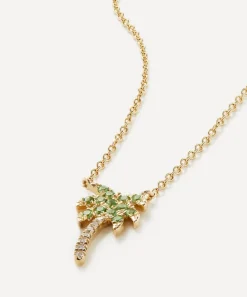 Roxanne First Necklaces|Necklaces^14ct Gold Rocky’s Palm Tree Pendant Necklace
