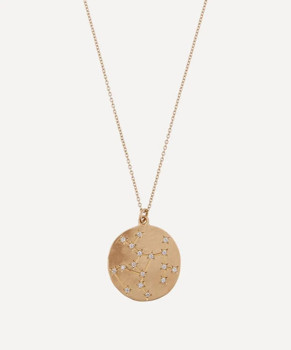 Brooke Gregson Necklaces|Necklaces^14ct Gold Sagittarius Astrology Diamond Necklace