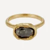 Ellis Mhairi Cameron Rings|Rings^14ct Gold Salt and Pepper Diamond Engagement Ring