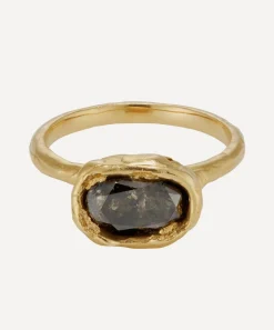 Ellis Mhairi Cameron Rings|Rings^14ct Gold Salt and Pepper Diamond Engagement Ring