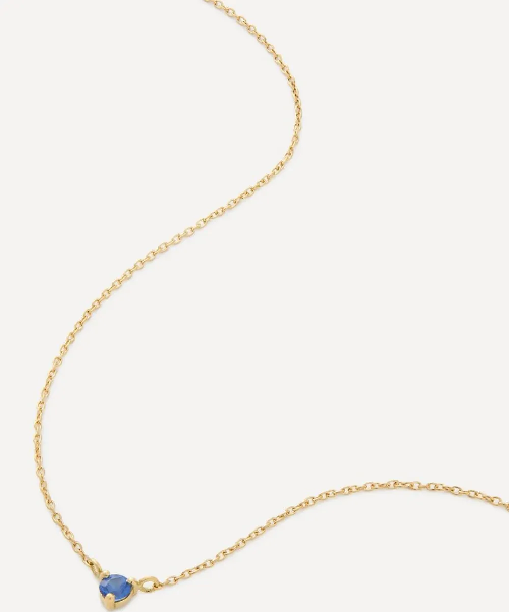 Satomi Kawakita Necklaces|Necklaces^18ct Gold Sapphire Birthstone Necklace