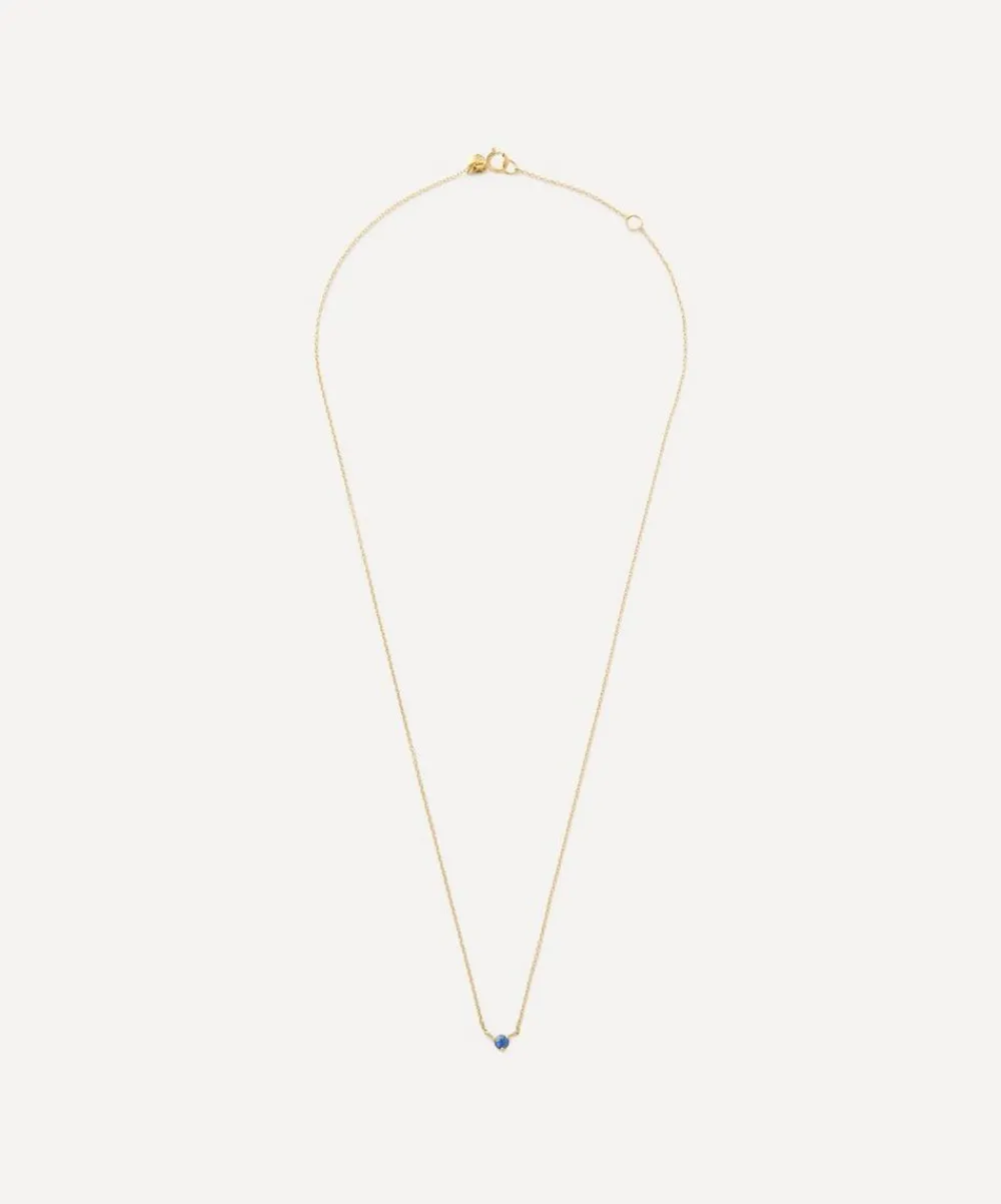 Satomi Kawakita Necklaces|Necklaces^18ct Gold Sapphire Birthstone Necklace