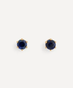 Satomi Kawakita Earrings|Earrings^18ct Gold Sapphire Stud Earrings