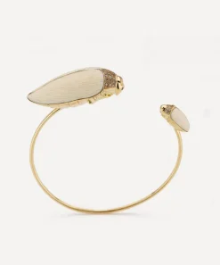 Bibi van der Velden Bracelets|Bracelets^18ct Gold Scarab Mammoth Bangle Bracelet