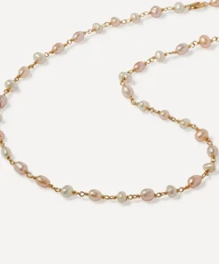 Annoushka Necklaces|Necklaces^18ct Gold Seed Pearl Short Chain Necklace