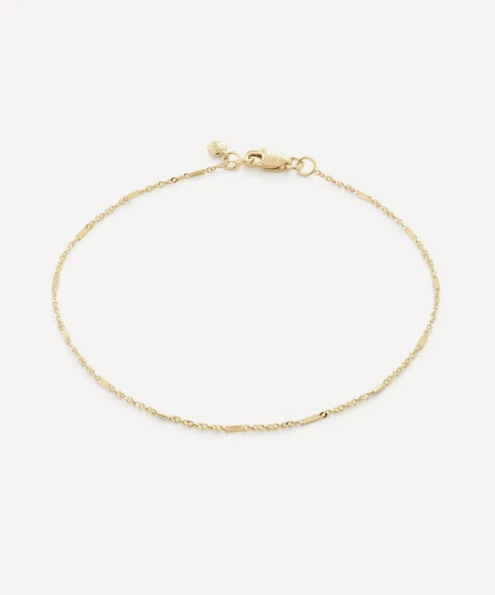 Monica Vinader Bracelets^14ct Gold Shimmer Chain Bracelet