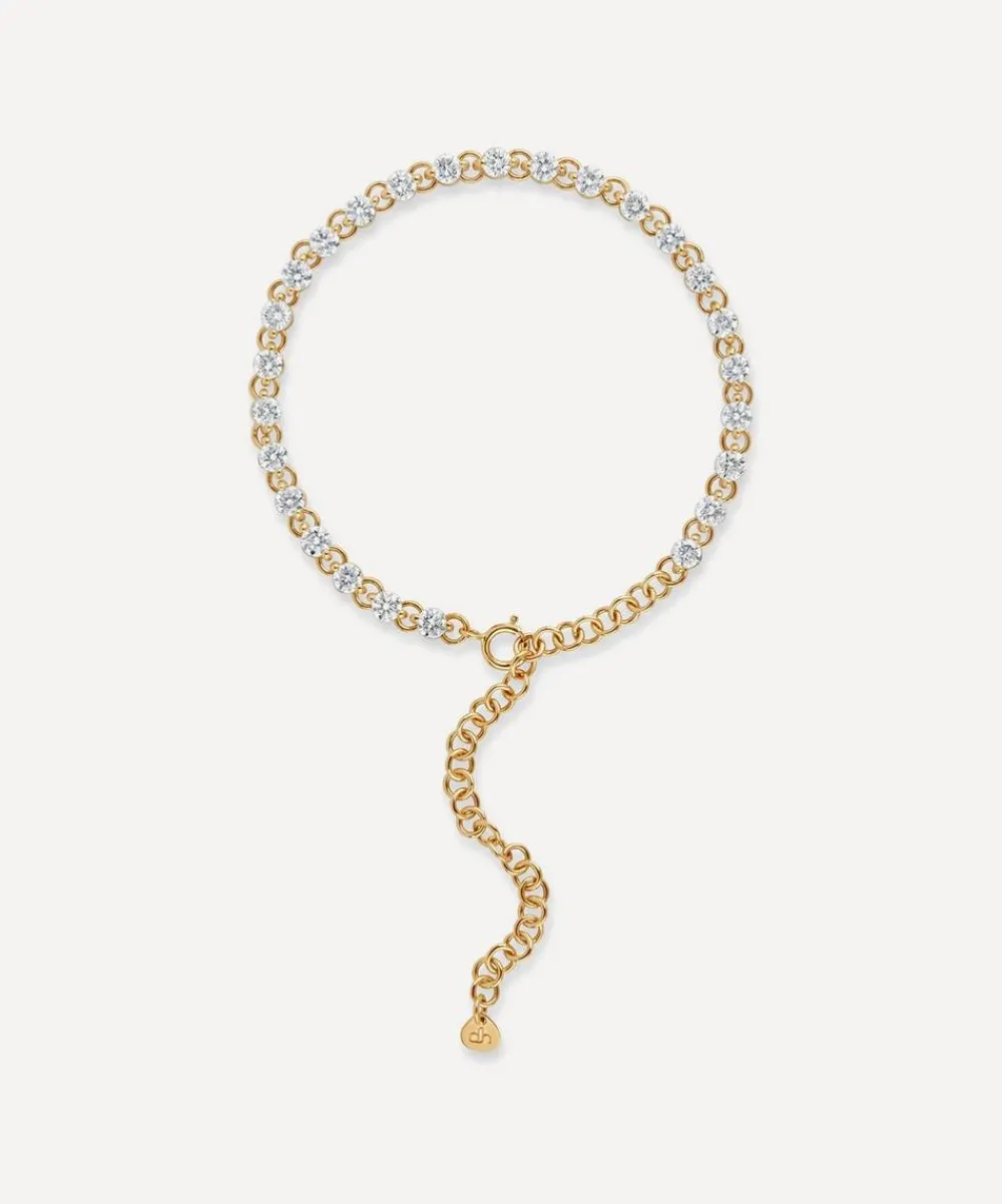 Dinny Hall Bracelets^9ct Gold Shuga Diamond Tennis Bracelet