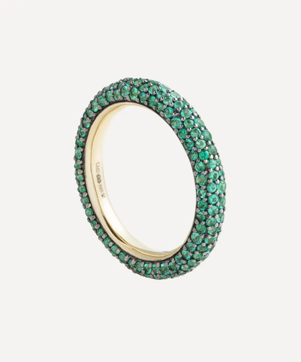 Lucy Delius Rings|Rings^14ct Gold Signature Eternity Ring