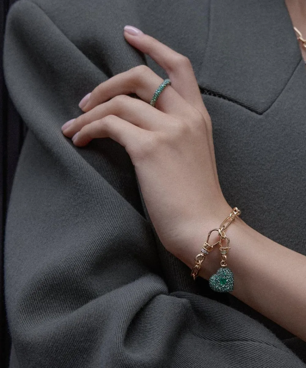 Lucy Delius Rings|Rings^14ct Gold Signature Eternity Ring