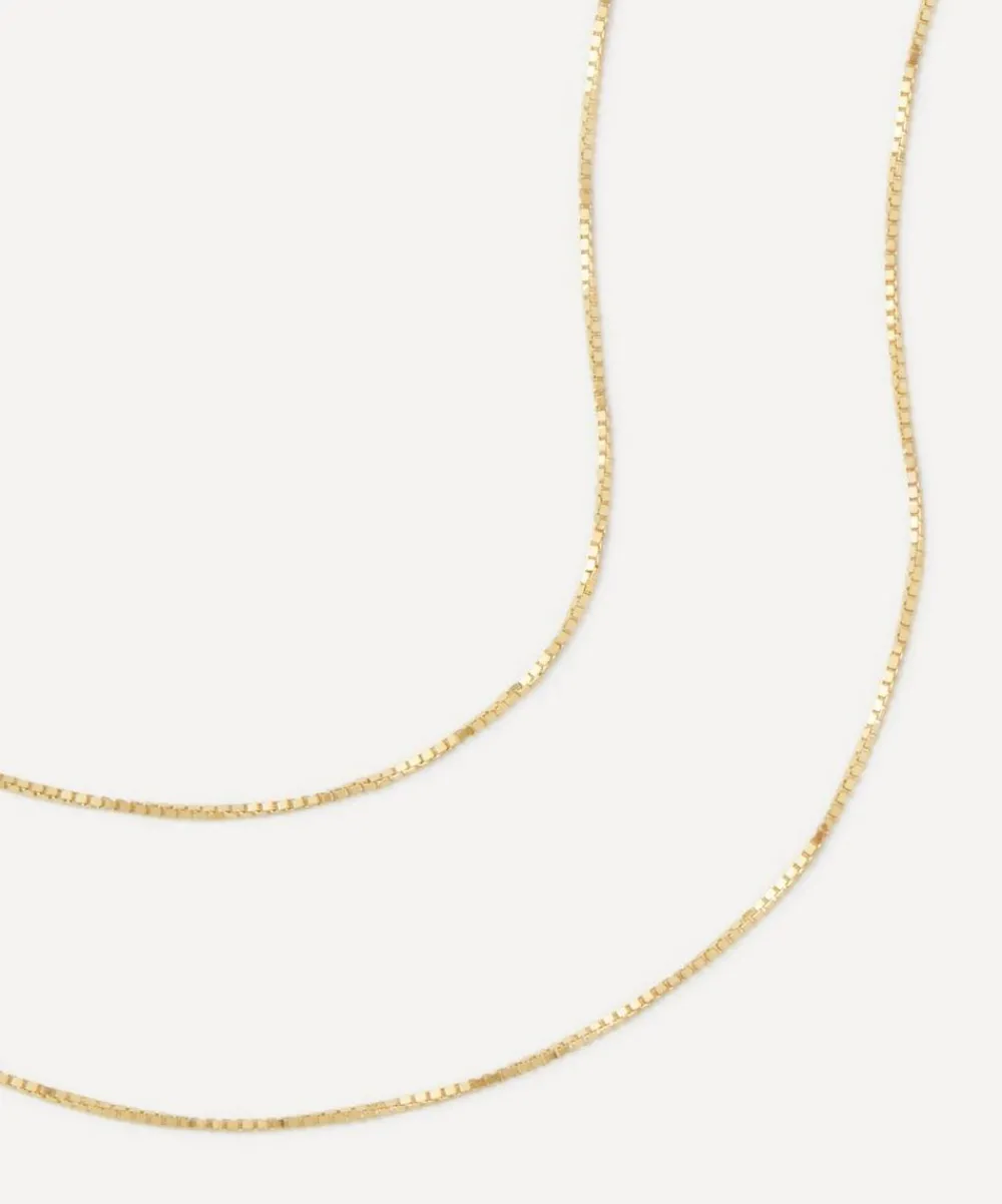 Satomi Kawakita Necklaces|Necklaces^14ct Gold Slip 16’ Inch Chain Necklace
