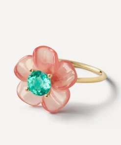 Sophie Joanne Rings|Rings^14ct Gold Small Island Flower Ring