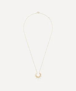 Celine Daoust Necklaces|Necklaces^14ct Gold Small Sun Pendant Necklace