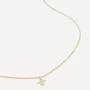 Monica Vinader Necklaces^14ct Gold Small Y Initial Pendant Necklace