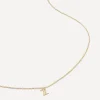 Monica Vinader Necklaces^14ct Gold Small Z Initial Pendant Necklace