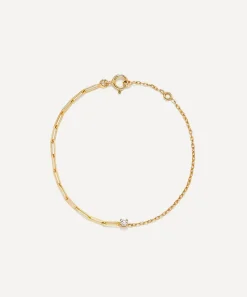 Yvonne Léon Bracelets|Bracelets^18ct Gold Solitaire Diamond Bracelet