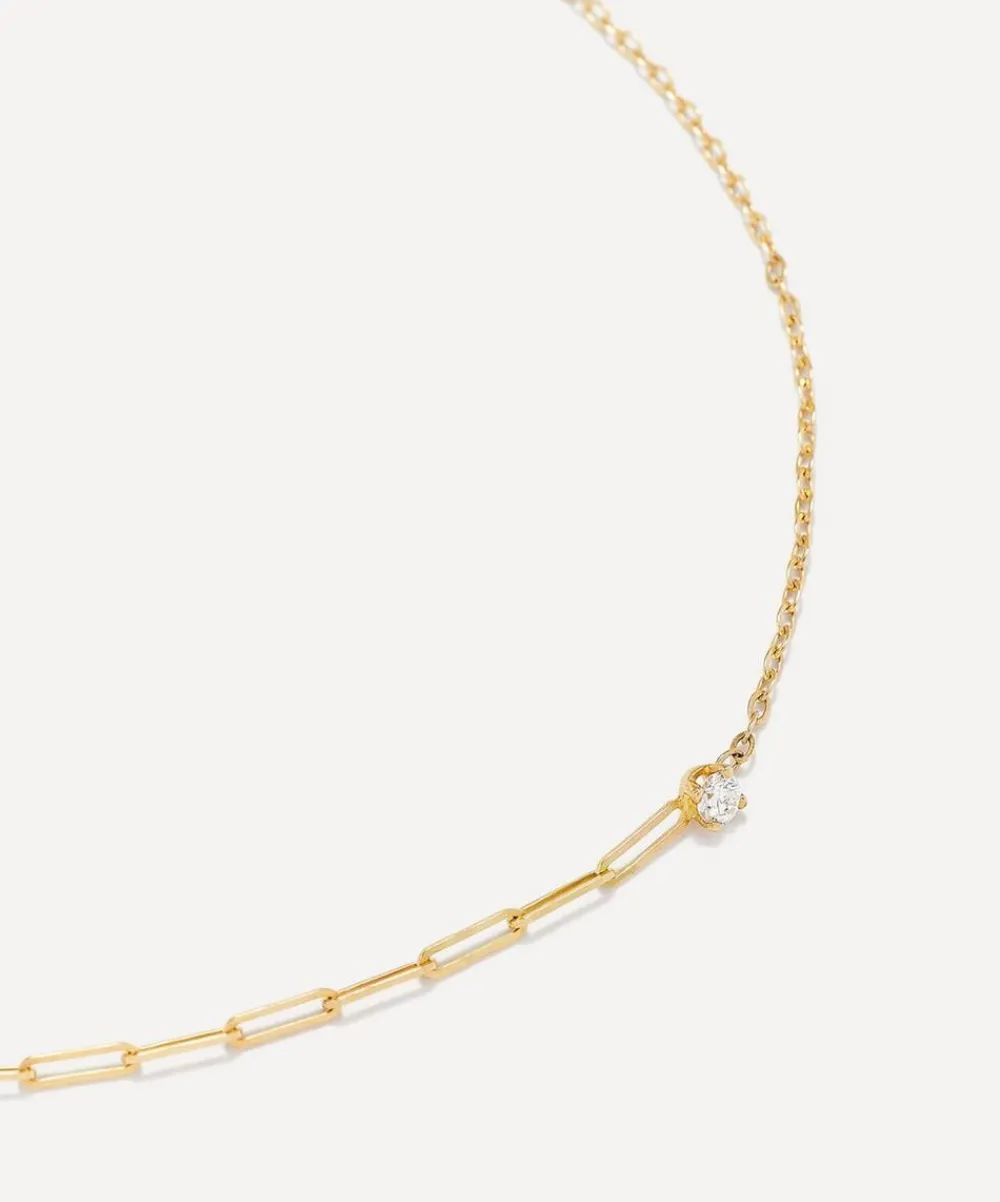 Yvonne Léon Bracelets|Bracelets^18ct Gold Solitaire Diamond Bracelet