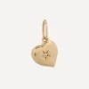 Liberty Charms & Pendants|Charms & Pendants^9ct Gold Spring Love Small Heart Diamond Pendant