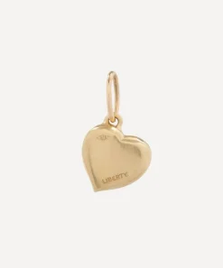Liberty Charms & Pendants|Charms & Pendants^9ct Gold Spring Love Small Heart Diamond Pendant