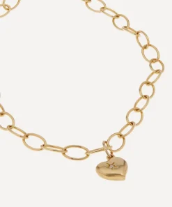 Liberty Charms & Pendants|Charms & Pendants^9ct Gold Spring Love Small Heart Diamond Pendant