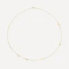 Liberty Necklaces|Necklaces^9ct Gold Star Love Chain Necklace